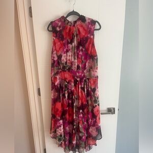 Calvin Klein Pink Floral Dress